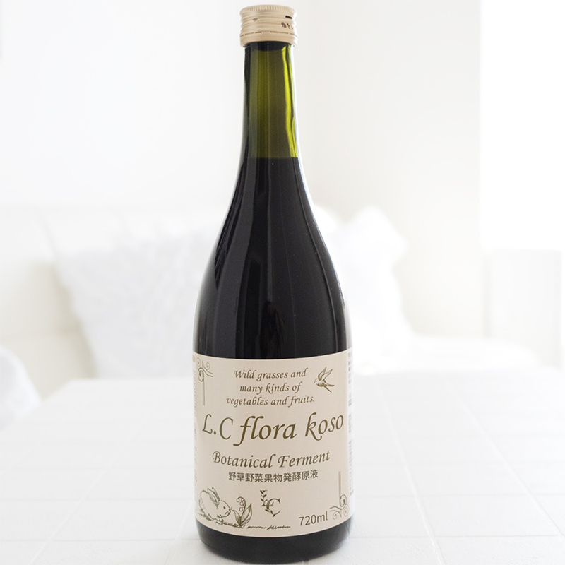 写真:L.C flora koso 野草野菜果物発酵原液 内容量 720ml